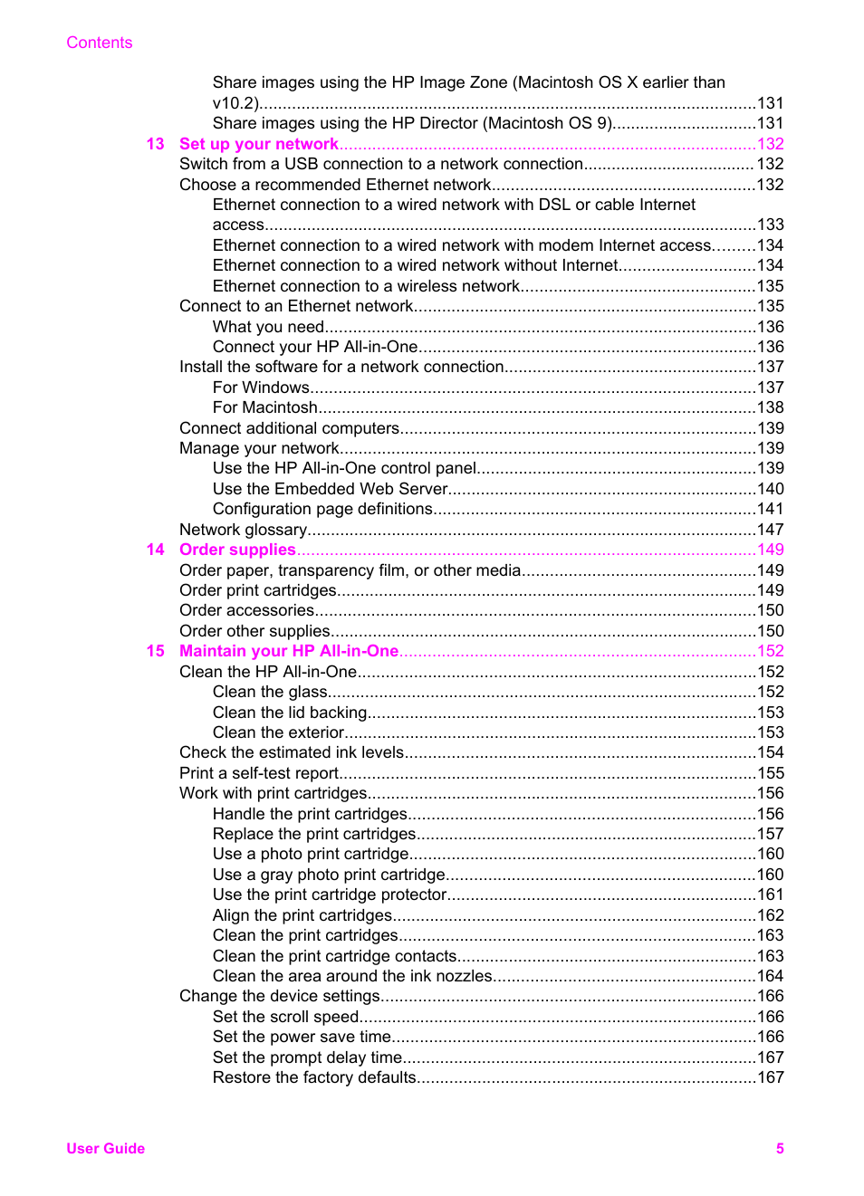 HP 7200 User Manual | Page 8 / 240