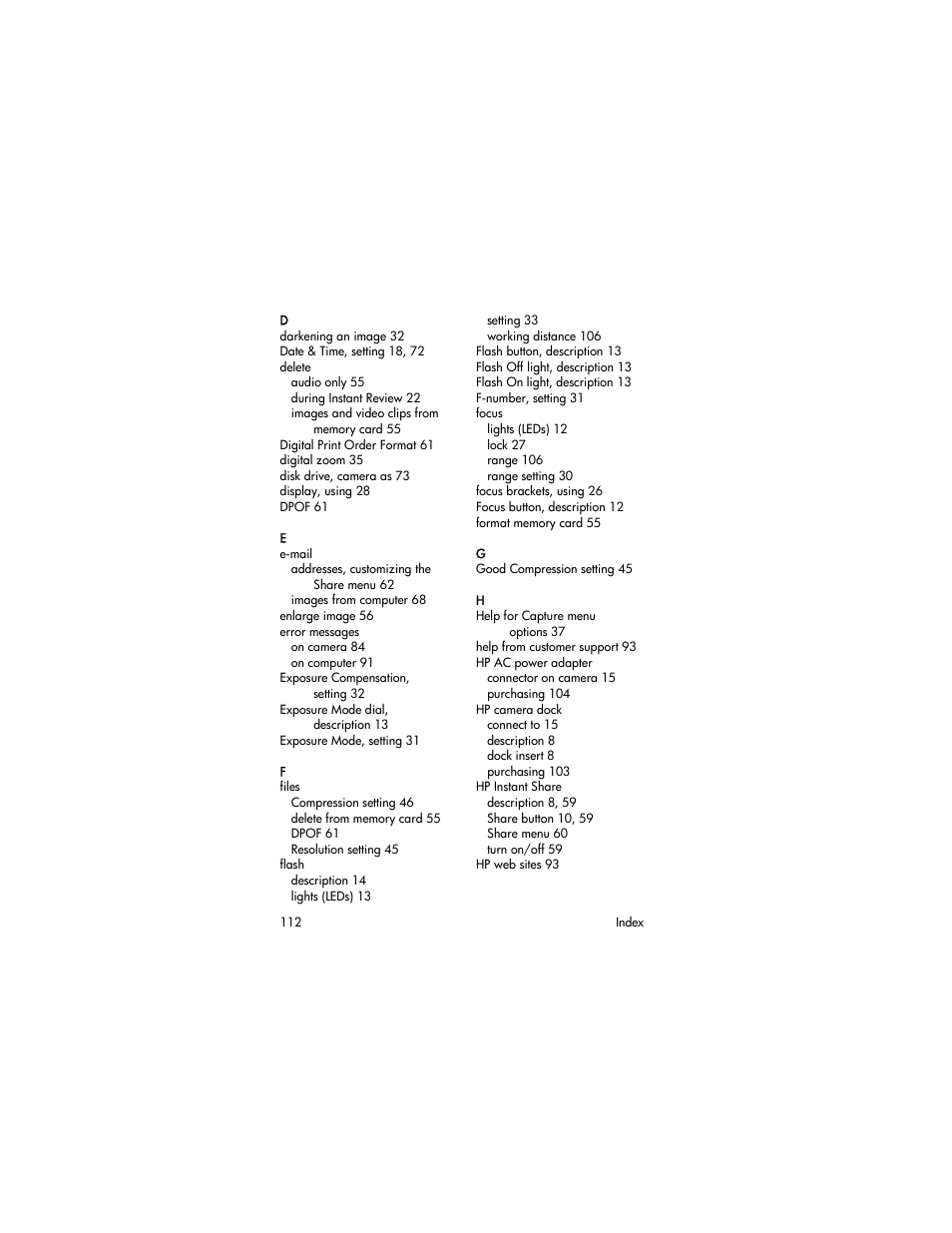 HP 930 Series User Manual | Page 112 / 118