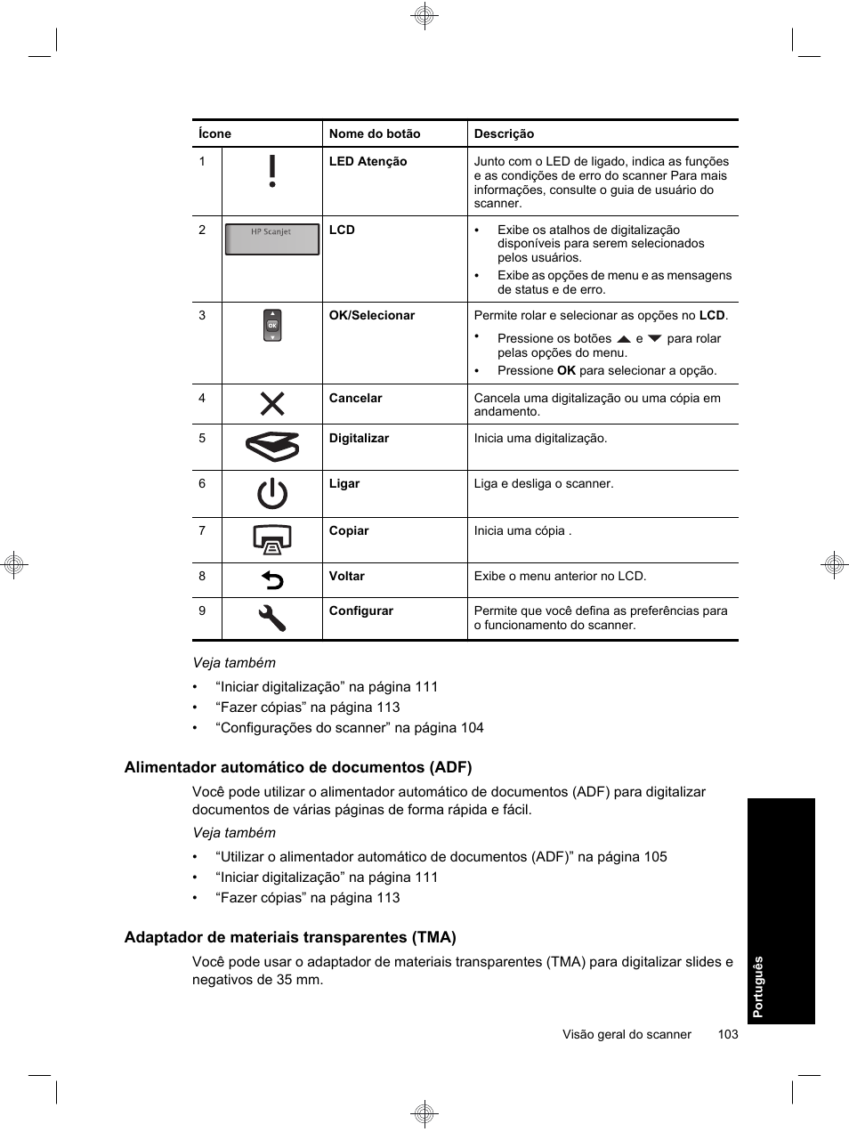 HP Scanjet N6310 User Manual | Page 107 / 128