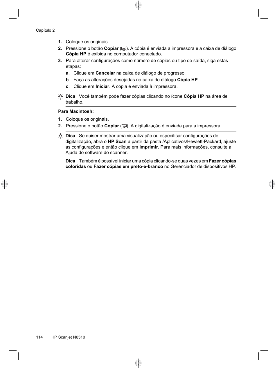 HP Scanjet N6310 User Manual | Page 118 / 128