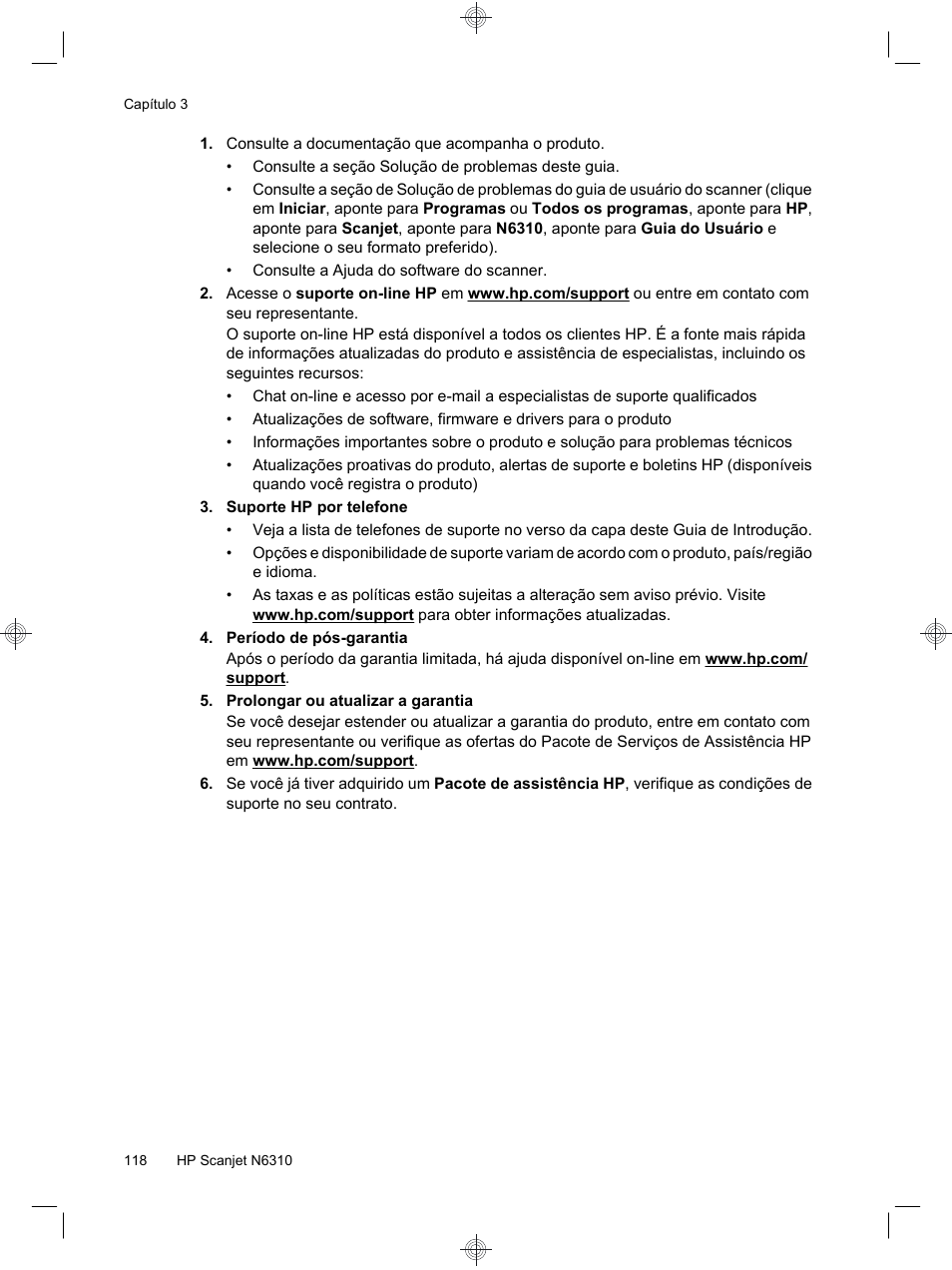 HP Scanjet N6310 User Manual | Page 122 / 128