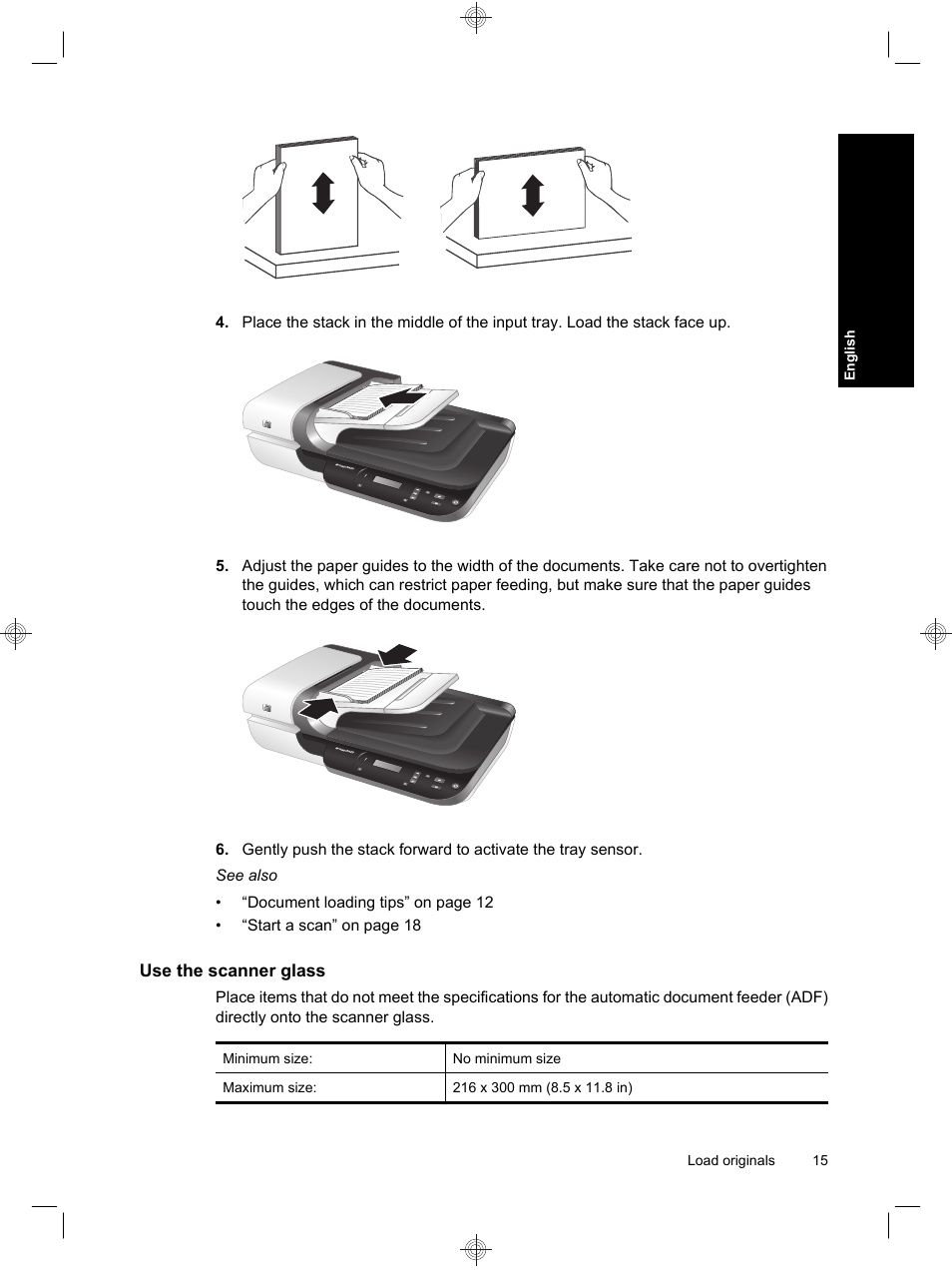 HP Scanjet N6310 User Manual | Page 19 / 128