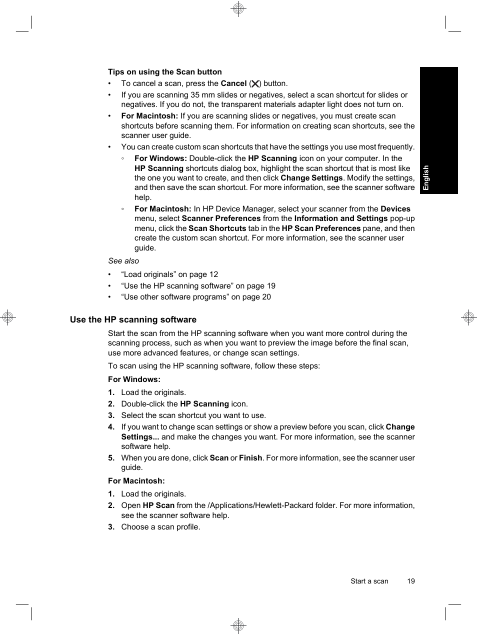 HP Scanjet N6310 User Manual | Page 23 / 128