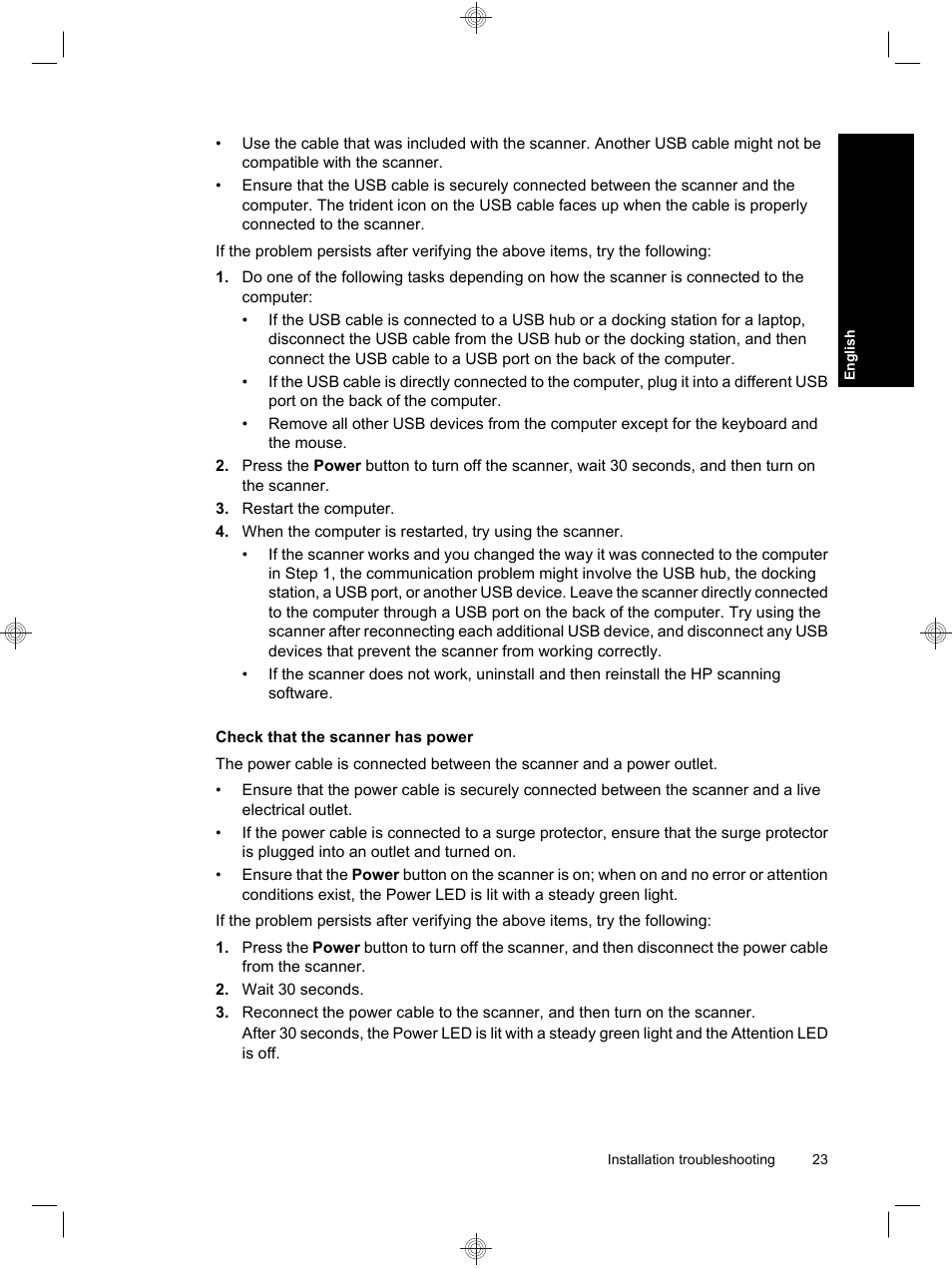 HP Scanjet N6310 User Manual | Page 27 / 128