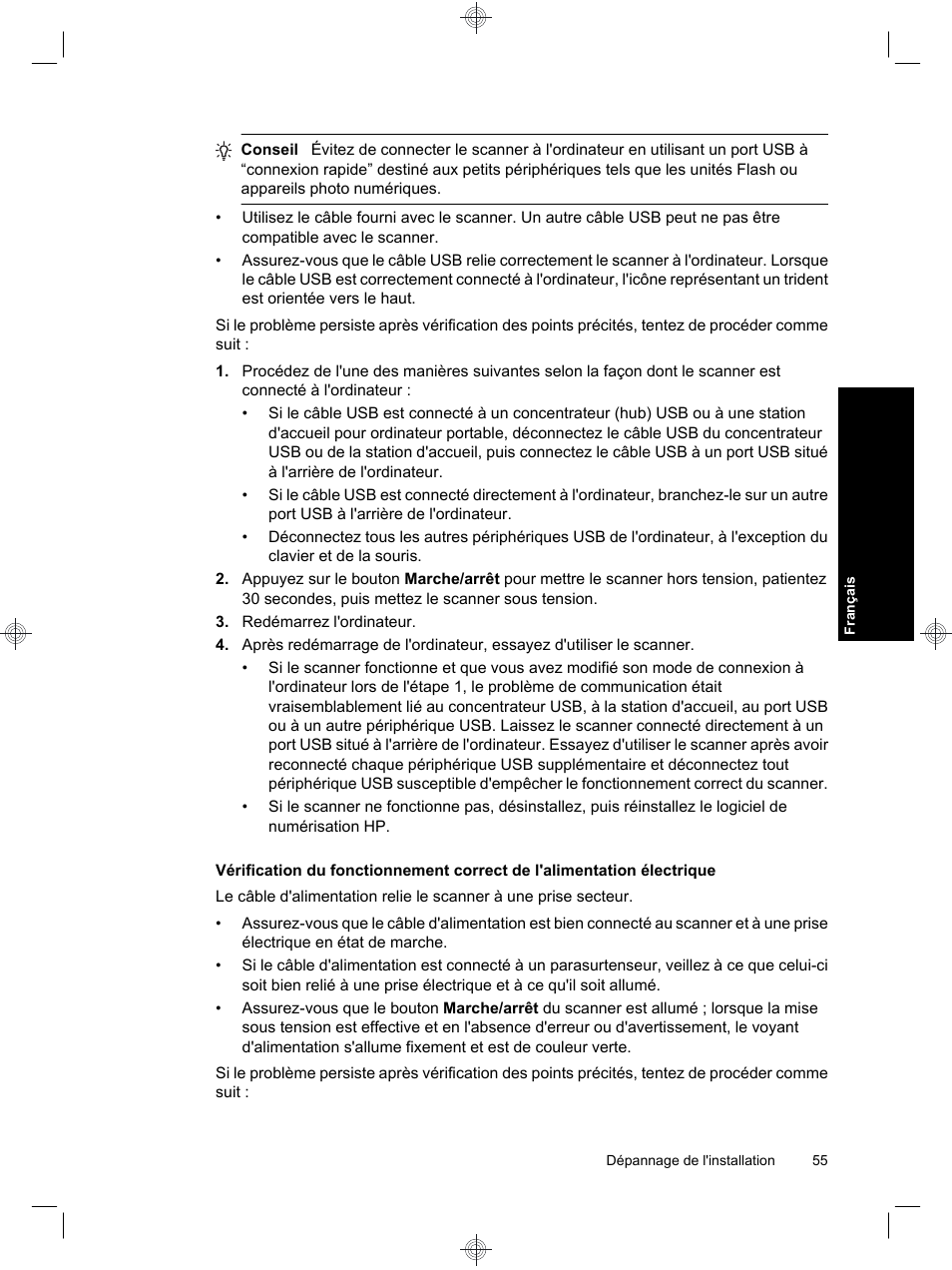 HP Scanjet N6310 User Manual | Page 59 / 128