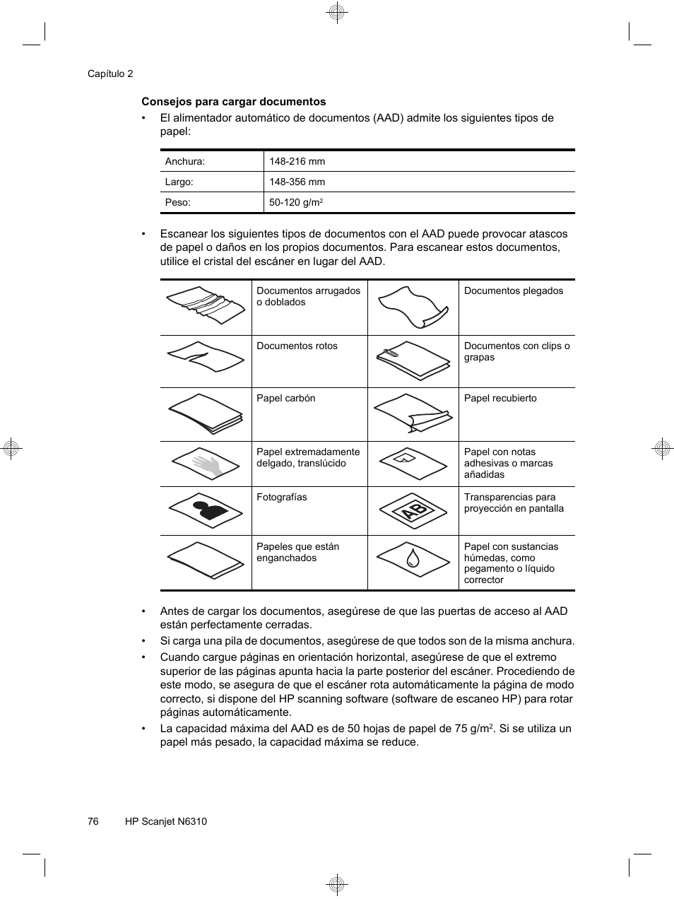 HP Scanjet N6310 User Manual | Page 80 / 128
