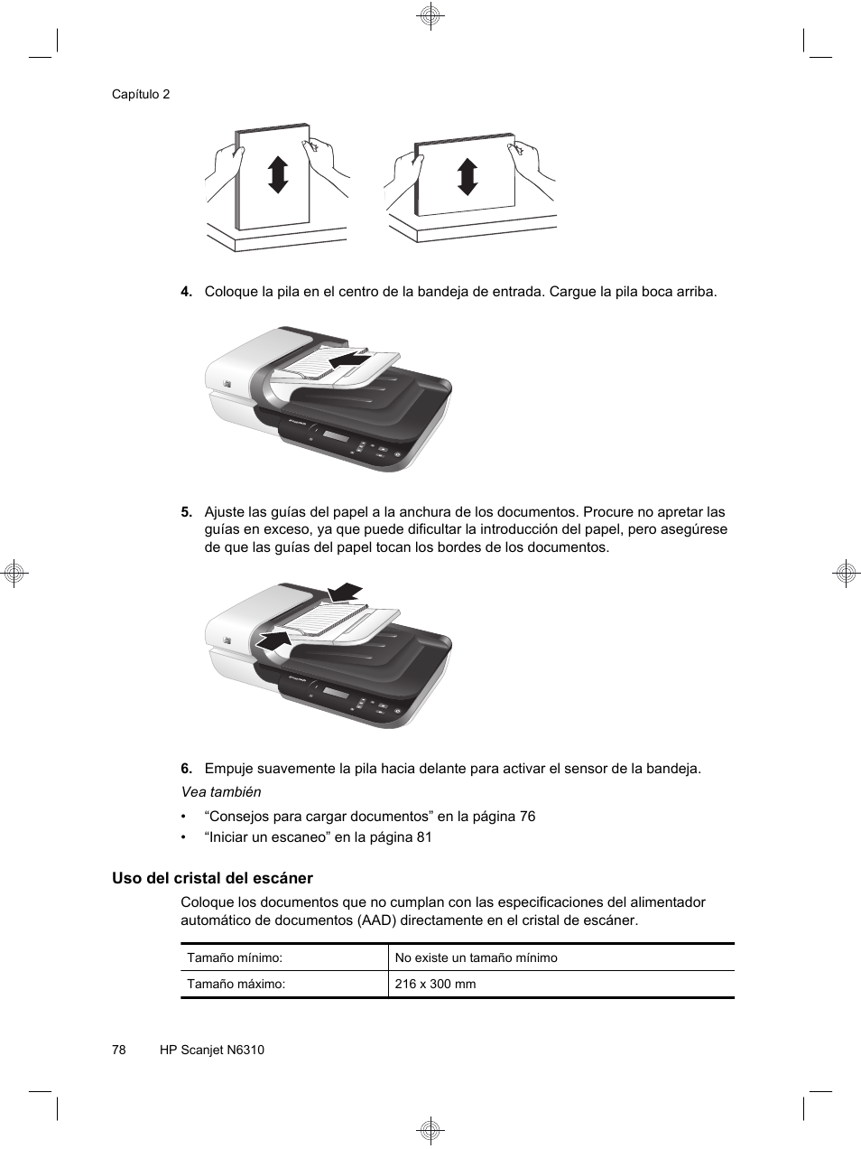 HP Scanjet N6310 User Manual | Page 82 / 128