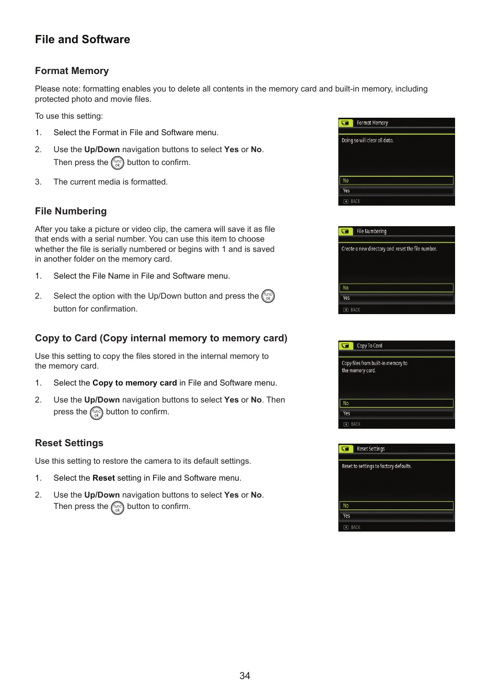 File and software | HP CC330 User Manual | Page 36 / 47