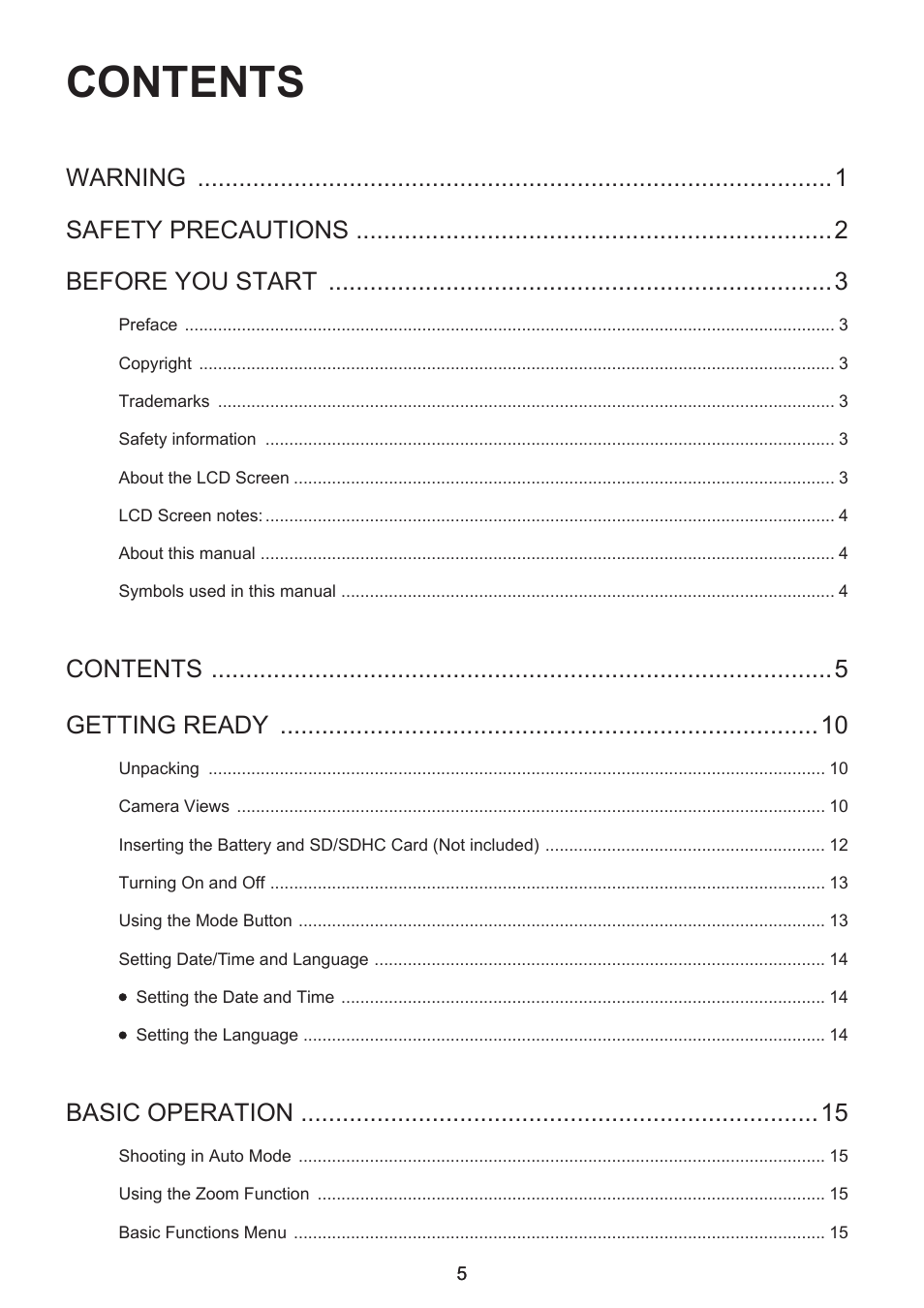 HP CC330 User Manual | Page 7 / 47