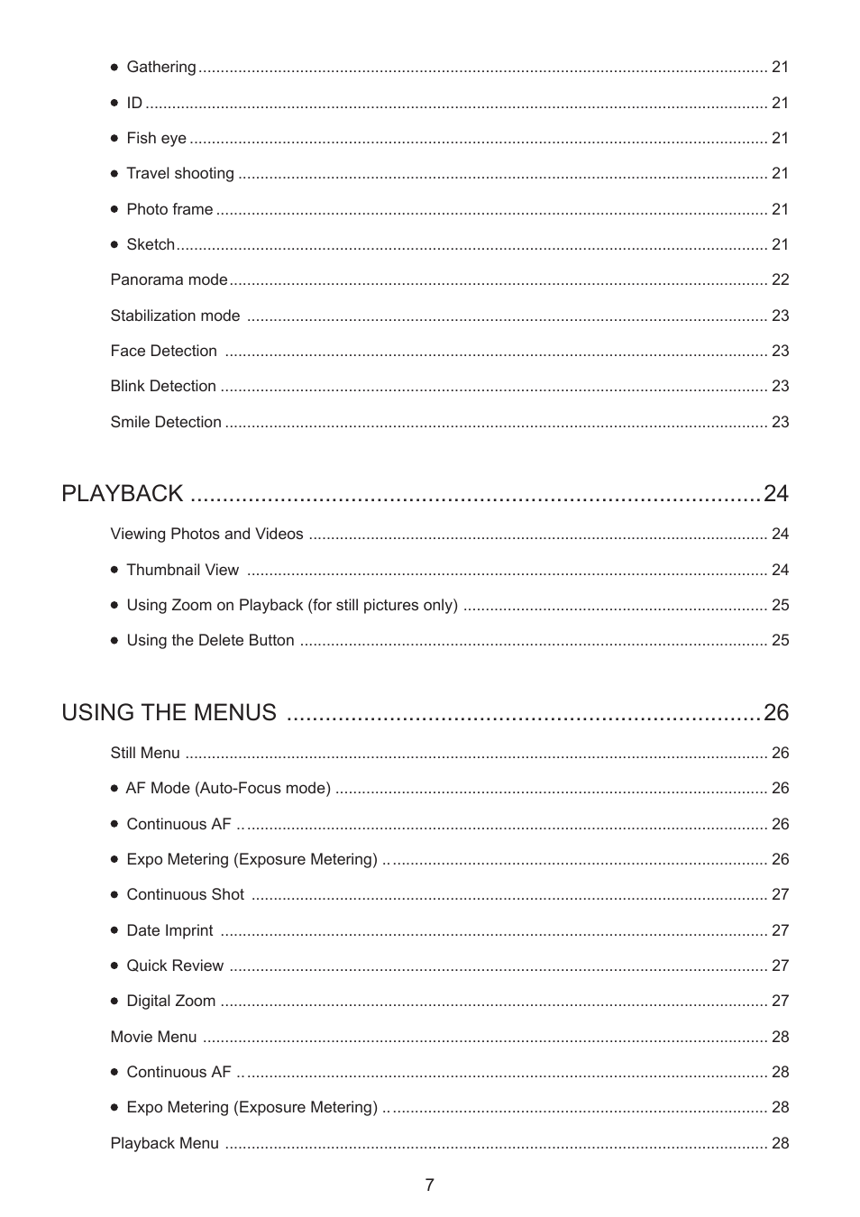 Playback, Using the menus | HP CC330 User Manual | Page 9 / 47