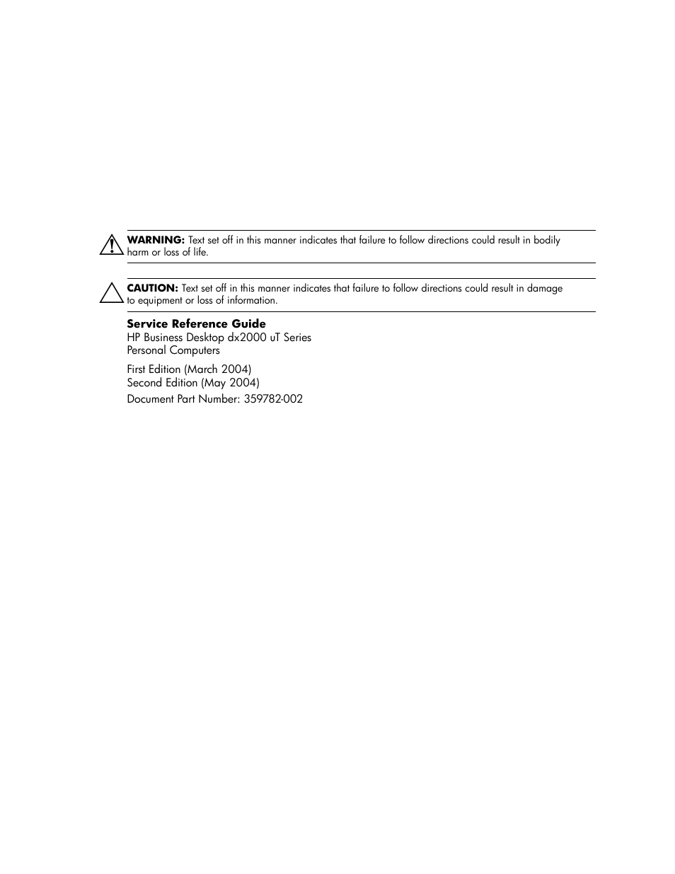 HP DX2000 User Manual | Page 4 / 106