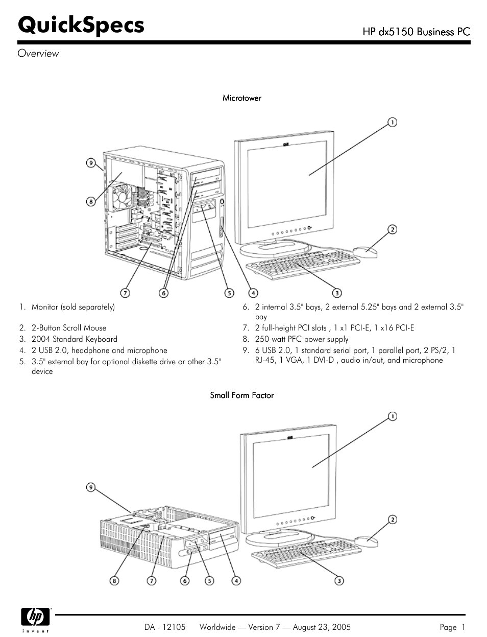 HP dx5150 User Manual | 42 pages