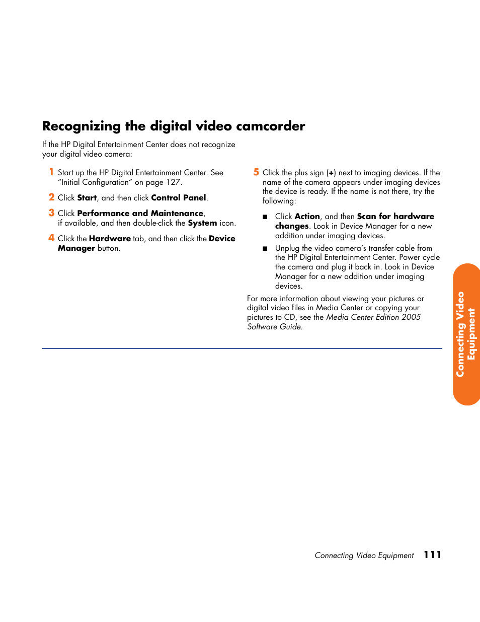 Recognizing the digital video camcorder | HP Home Theater System User Manual | Page 117 / 194