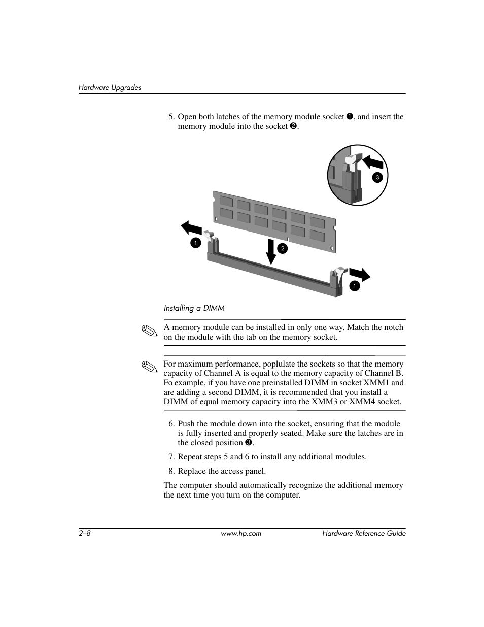 HP dx6120 User Manual | Page 18 / 52