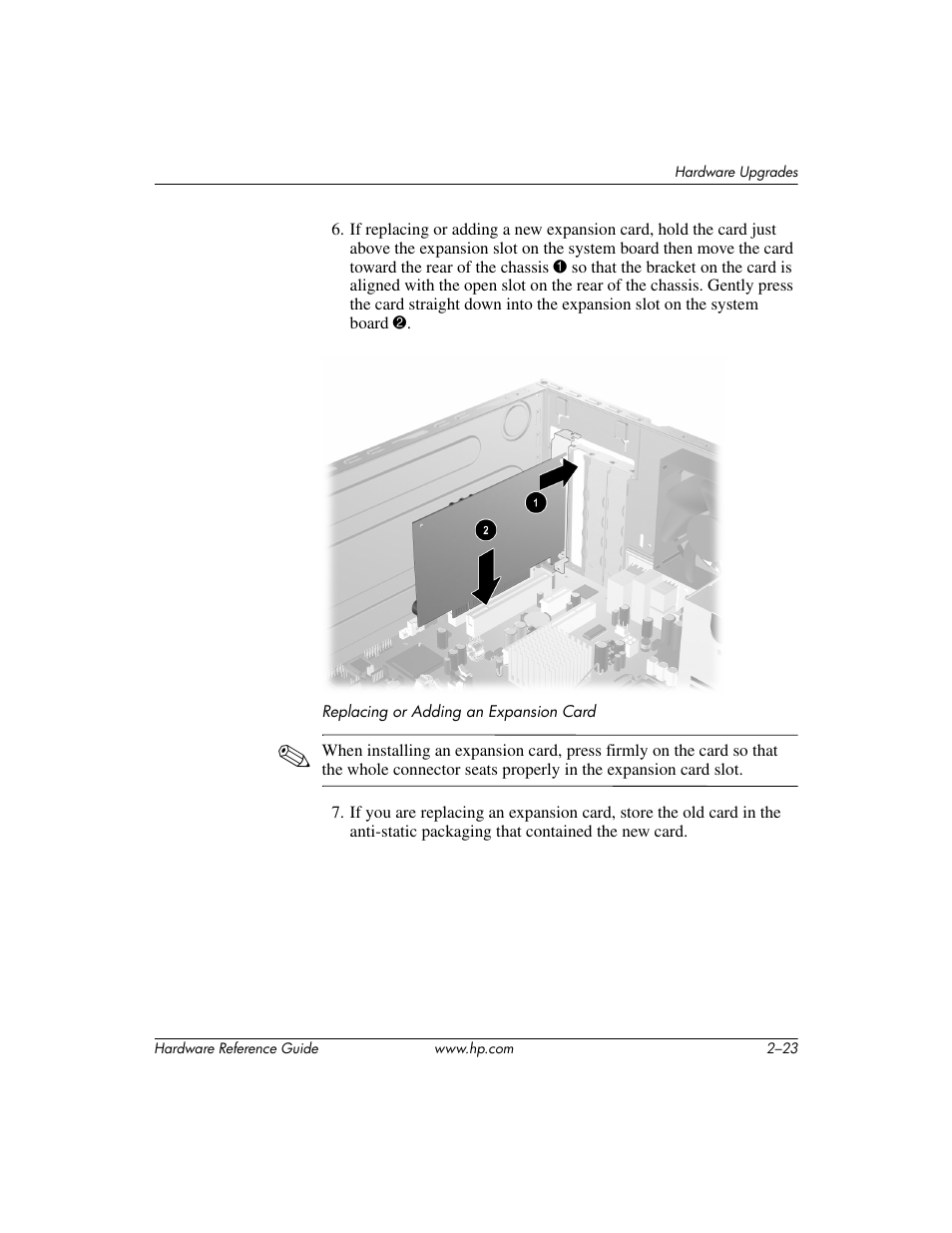 HP dx6120 User Manual | Page 33 / 52