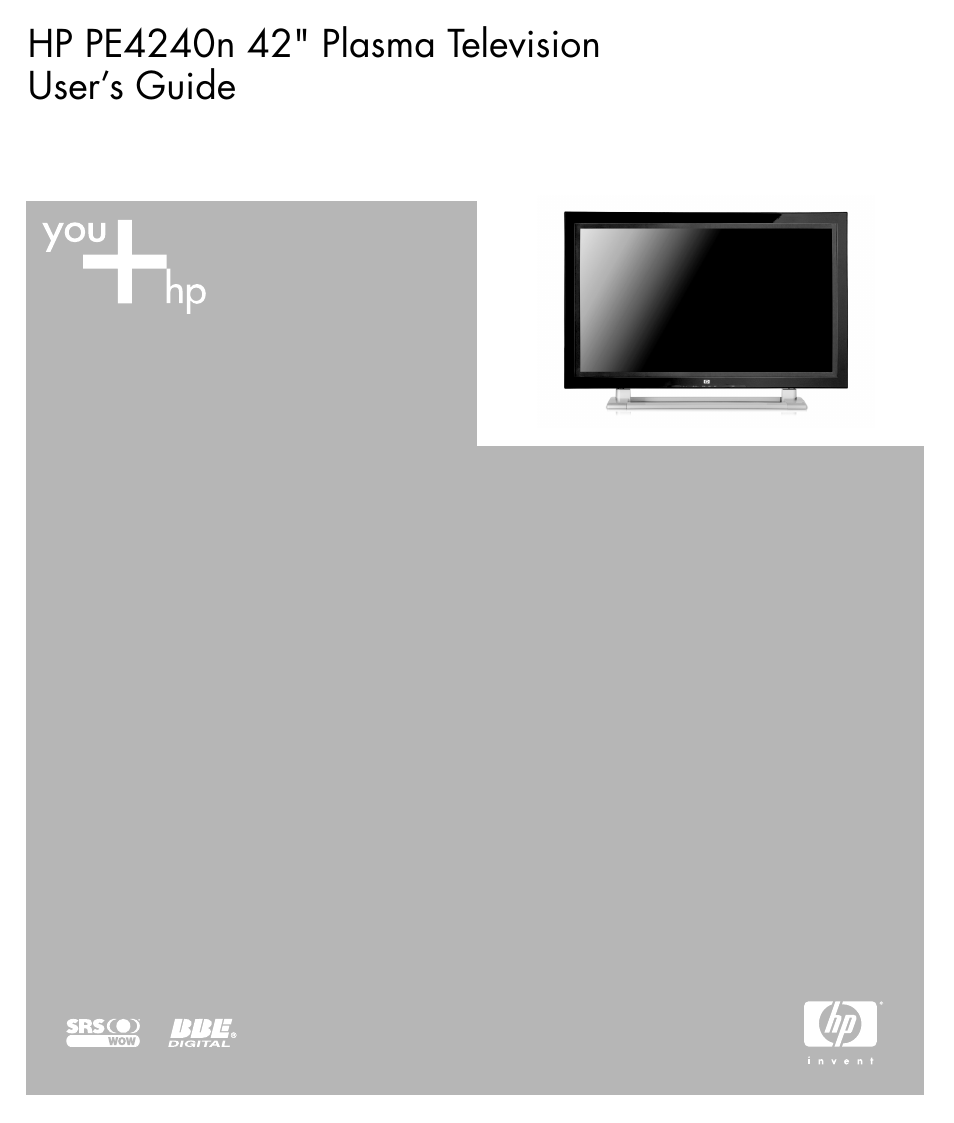 HP PE4240N User Manual | 80 pages