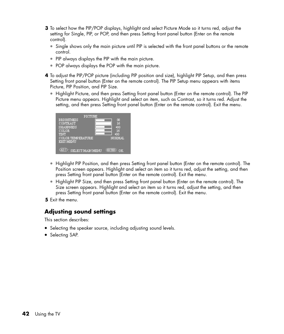 HP PE4240N User Manual | Page 46 / 80