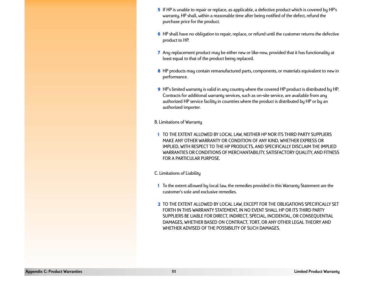 HP 618 User Manual | Page 111 / 129