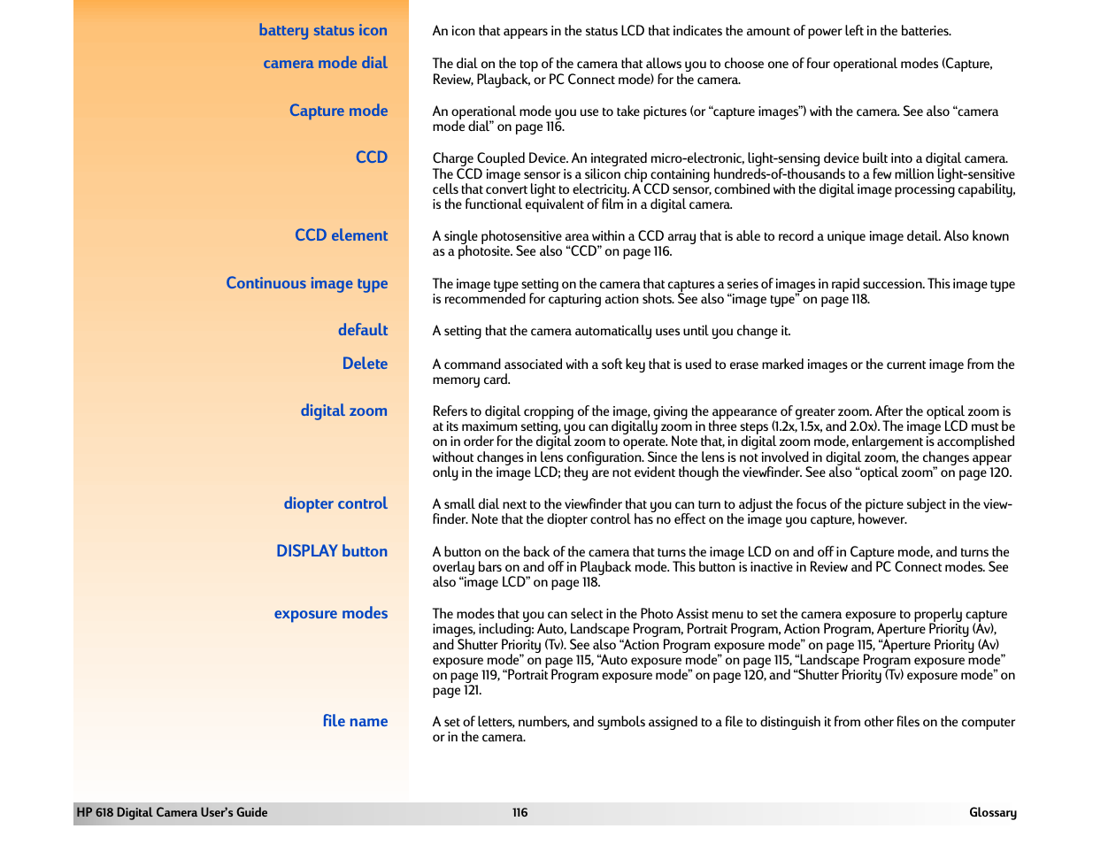 HP 618 User Manual | Page 116 / 129