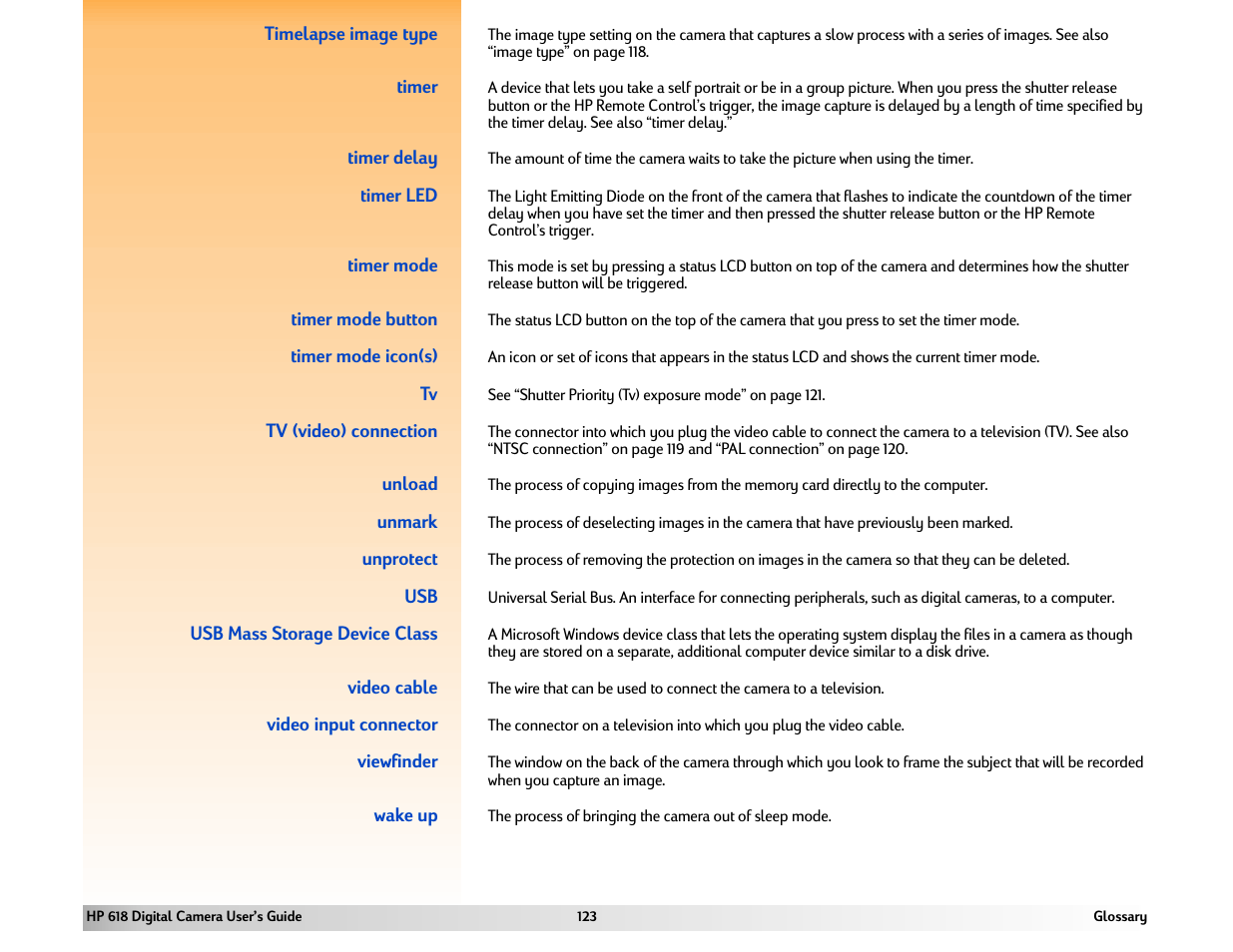 HP 618 User Manual | Page 123 / 129