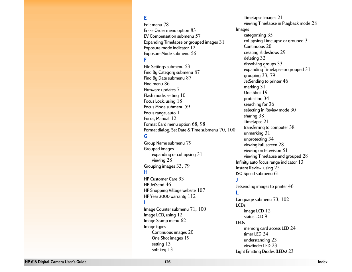 HP 618 User Manual | Page 126 / 129