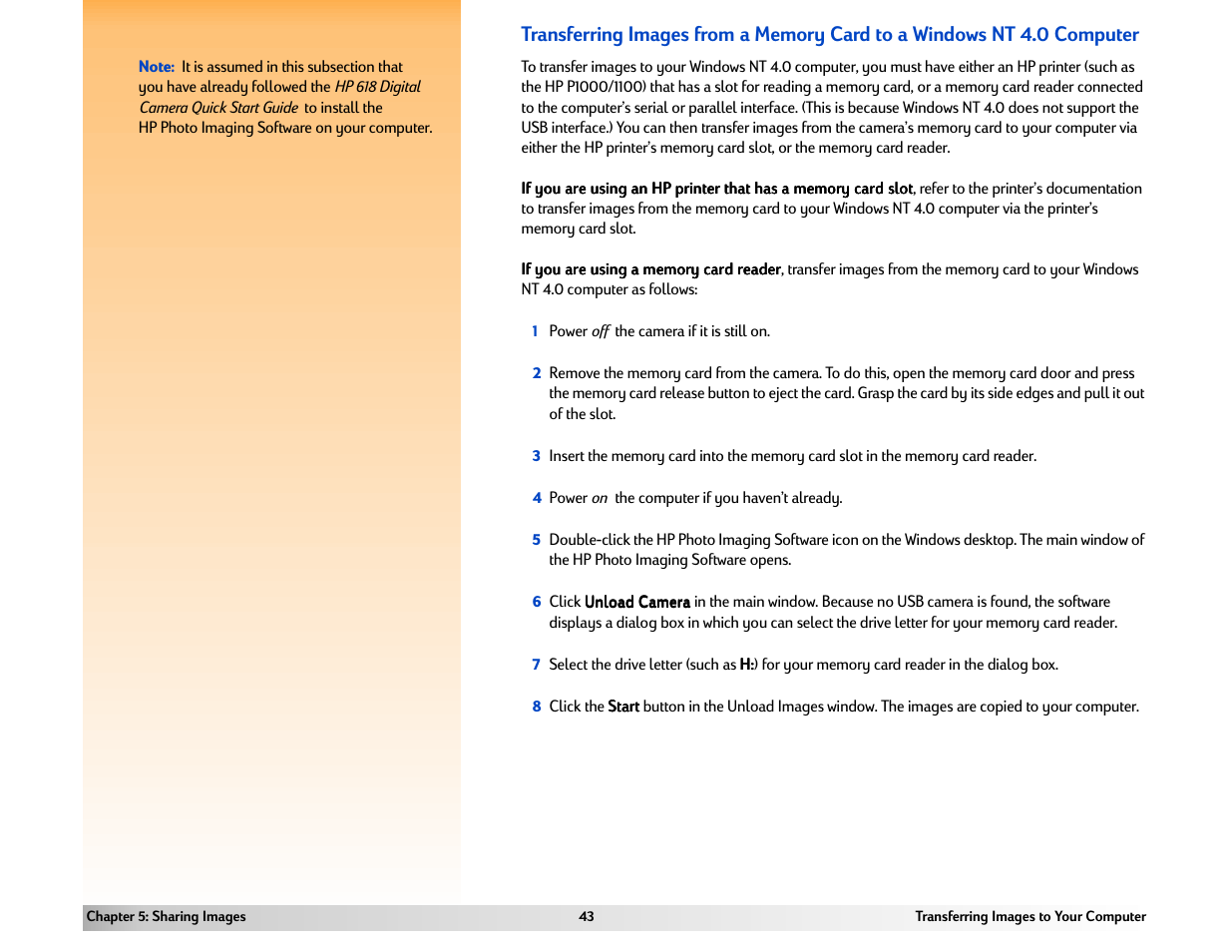 HP 618 User Manual | Page 43 / 129