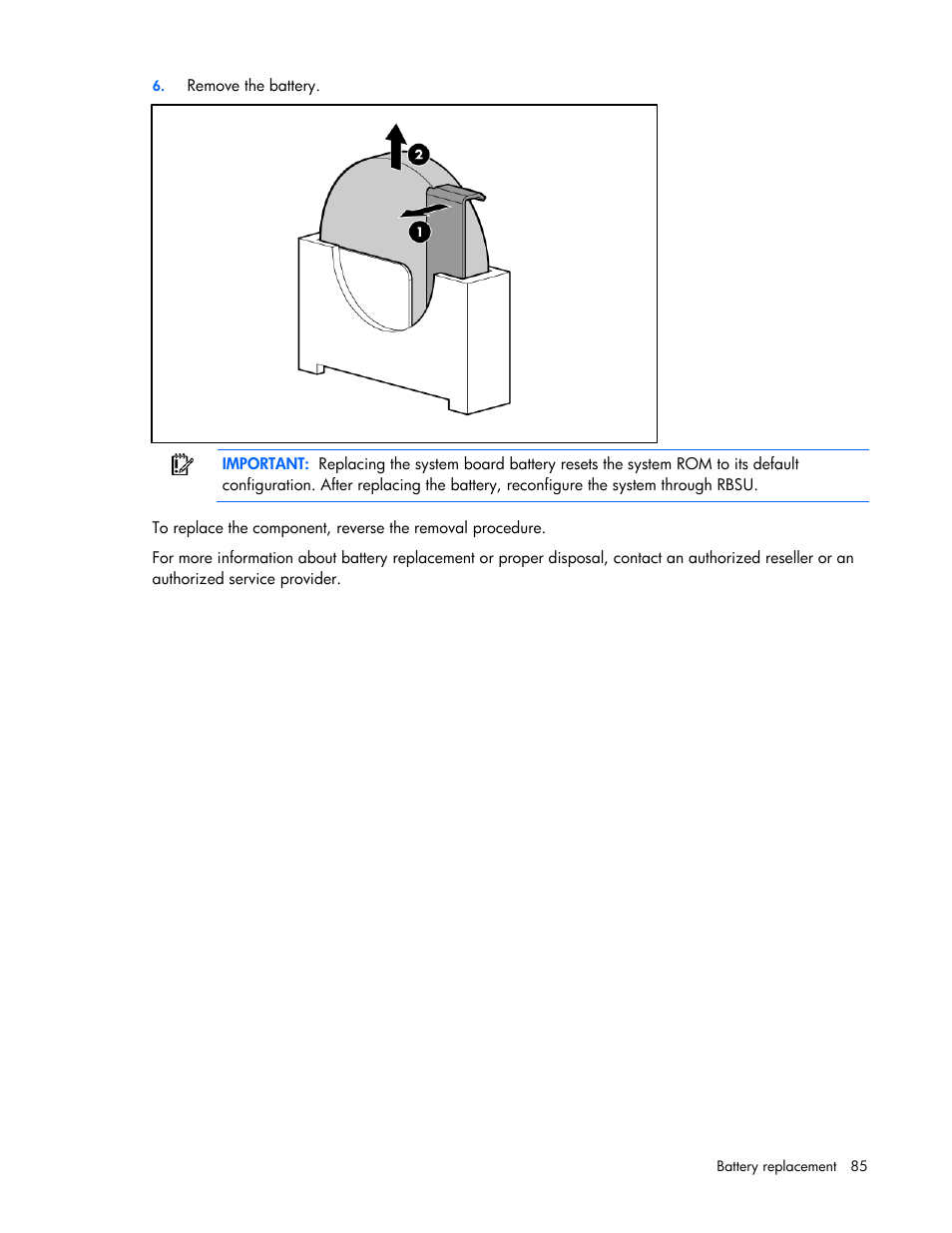 HP PROLIANT SERVER BLADE BL460C G6 User Manual | Page 85 / 108