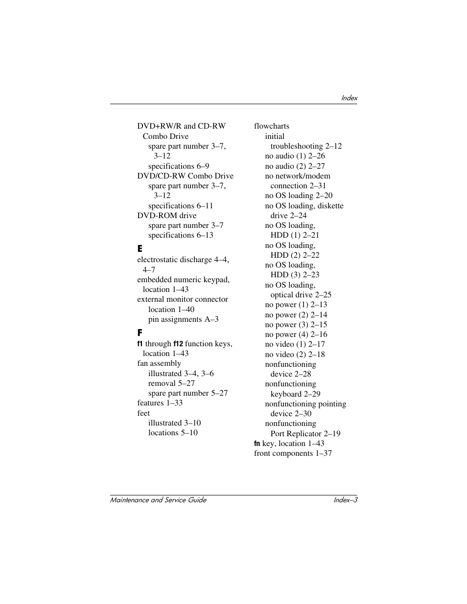 HP Compaq nx5000 series User Manual | Page 215 / 220