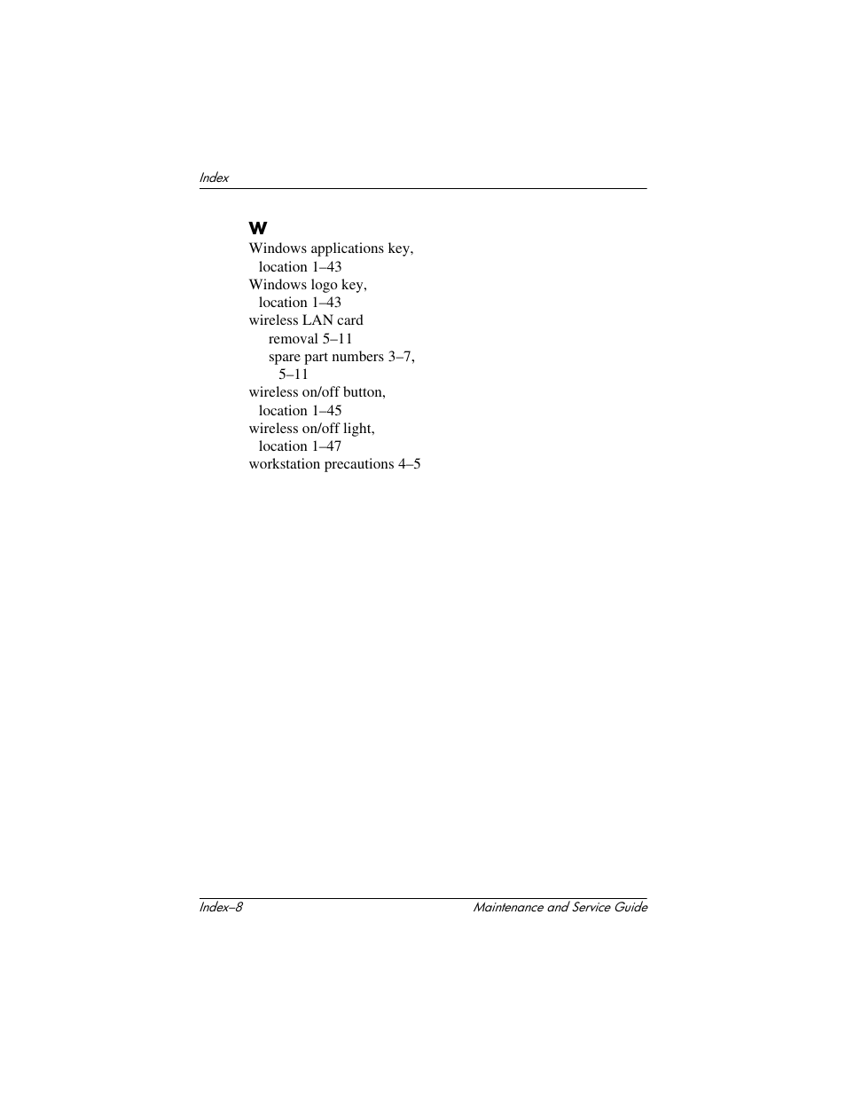 HP Compaq nx5000 series User Manual | Page 220 / 220