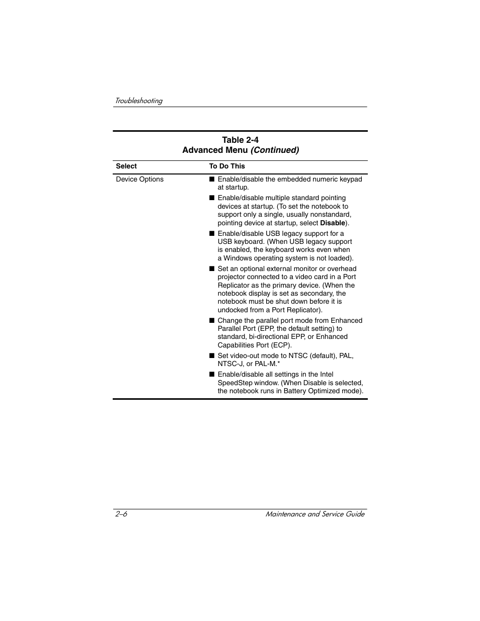 HP Compaq nx5000 series User Manual | Page 62 / 220