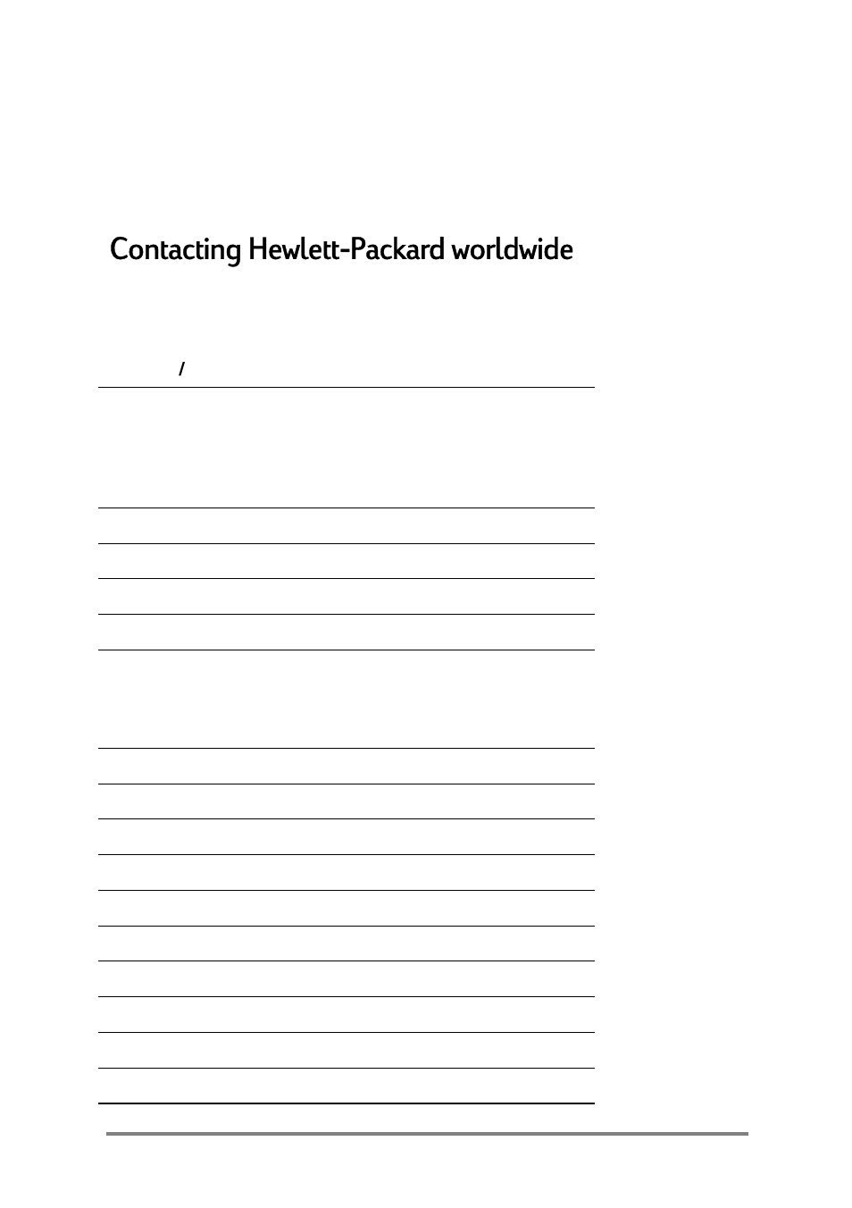 Contacting hp, Rqwdfwlqj+hzohww3dfndugzruogzlgh | HP Jornada 520 User Manual | Page 110 / 134