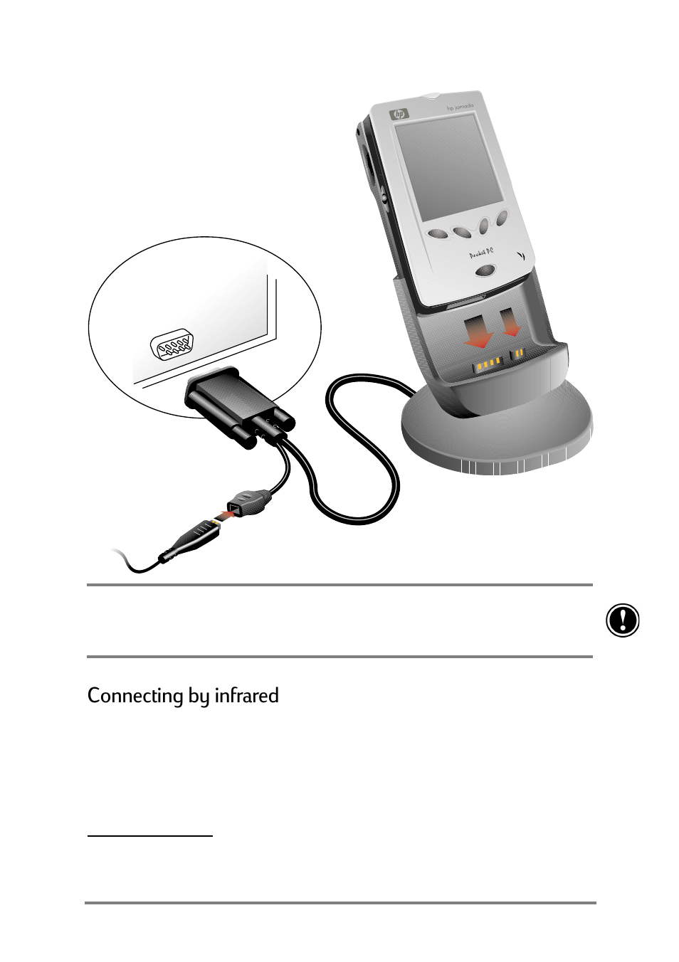 Rqqhfwlqje\lqiuduhg | HP Jornada 520 User Manual | Page 39 / 134