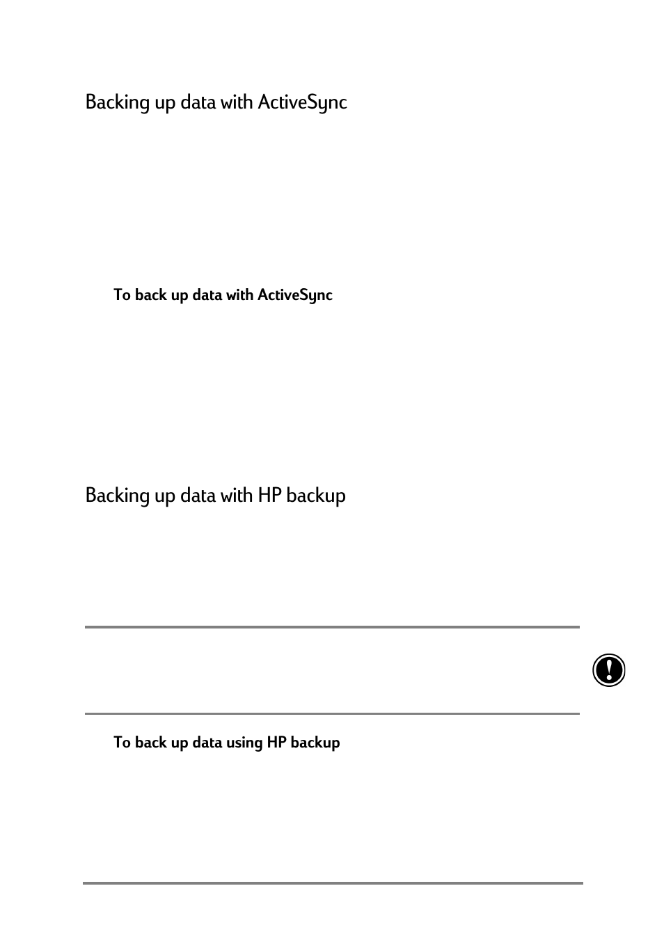 Dfnlqjxsgdwdzlwk$fwlyh6\qf, Dfnlqjxsgdwdzlwk+3edfnxs | HP Jornada 520 User Manual | Page 45 / 134