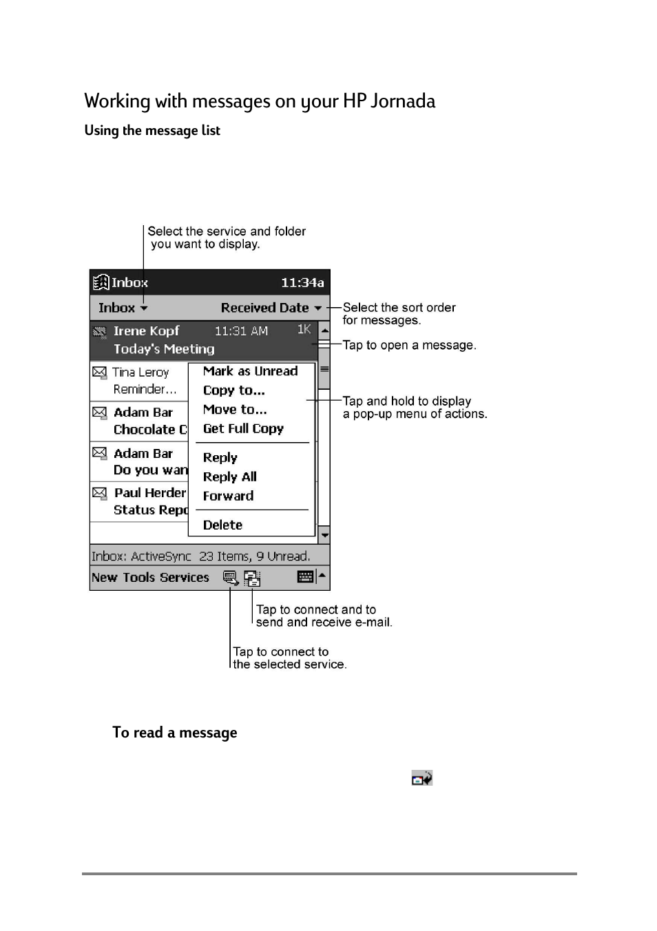 Runlqjzlwkphvvdjhvrq\rxu+3-ruqdgd, X[njmjvn\\jpn | HP Jornada 520 User Manual | Page 62 / 134