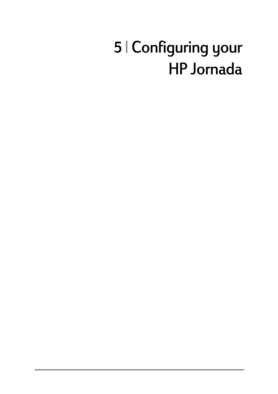 Configuring your hp jornada, Rqiljxulqj\rxu +3-ruqdgd | HP Jornada 520 User Manual | Page 65 / 134