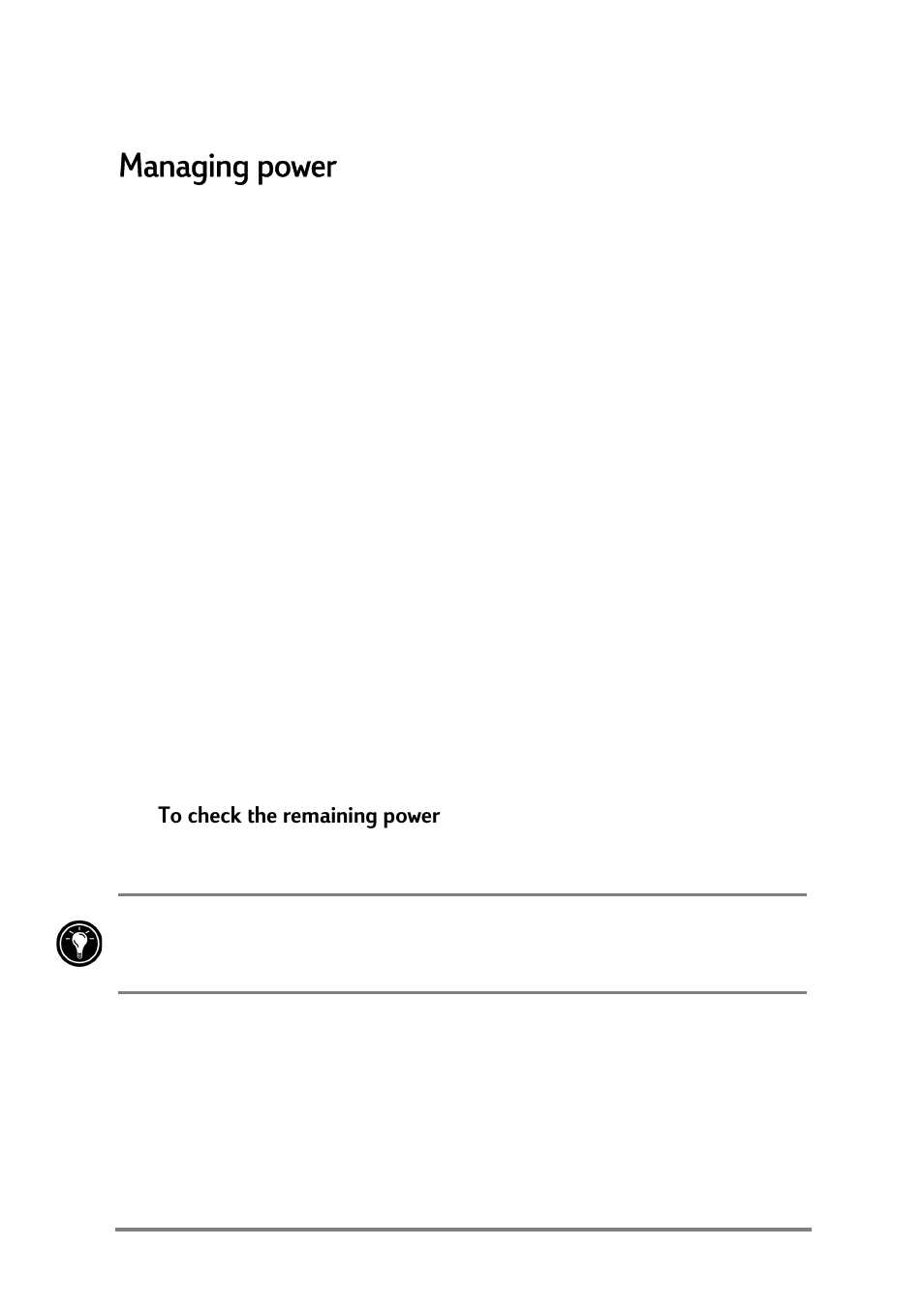 Managing power, 0dqdjlqjsrzhu, Xlqnlt]qn[nvjrwrwpyx`n | HP Jornada 520 User Manual | Page 66 / 134