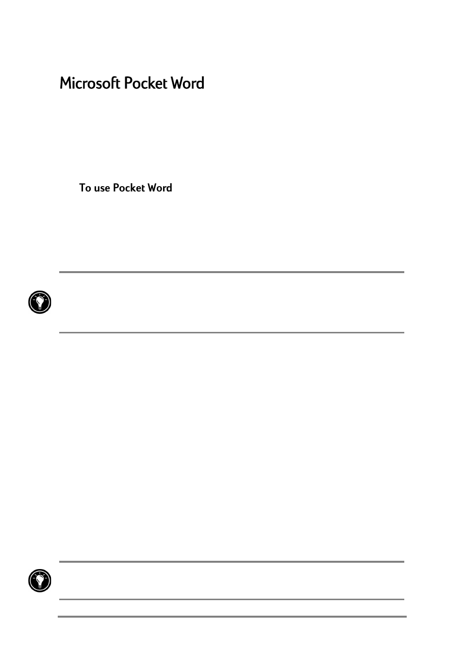 Microsoft pocket word, 0lfurvriw3rfnhw:rug, X^\n9xltn]@x[m | HP Jornada 520 User Manual | Page 88 / 134