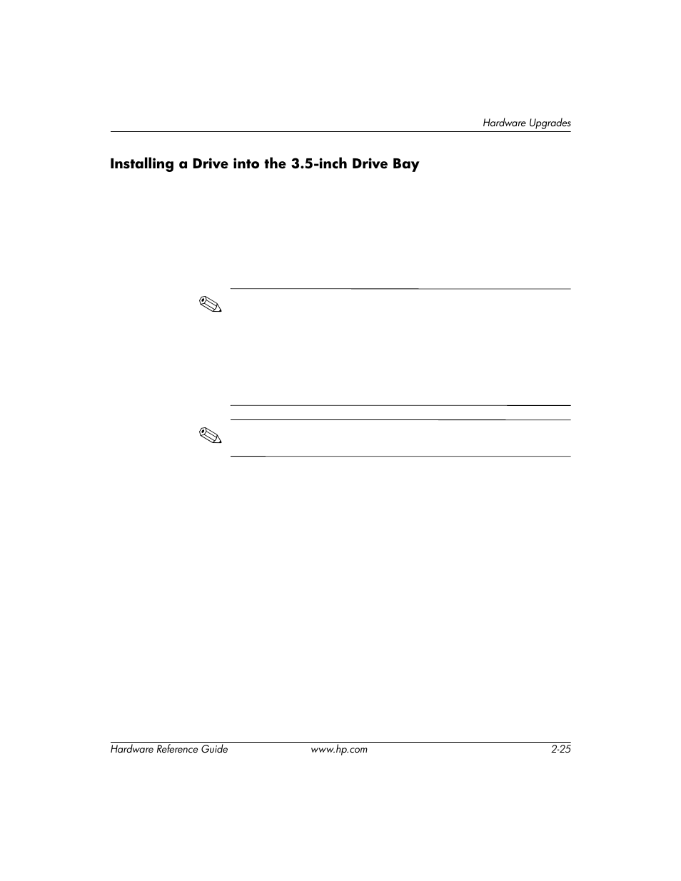 HP DC5000 User Manual | Page 35 / 69
