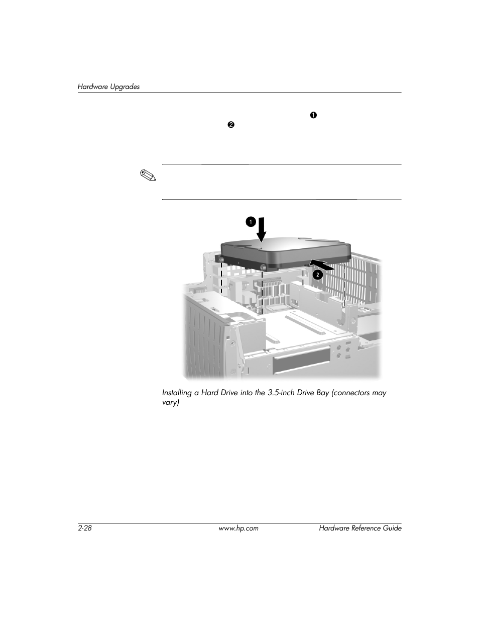 HP DC5000 User Manual | Page 38 / 69