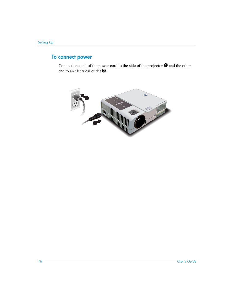 To connect power | HP mp3220 series User Manual | Page 18 / 78