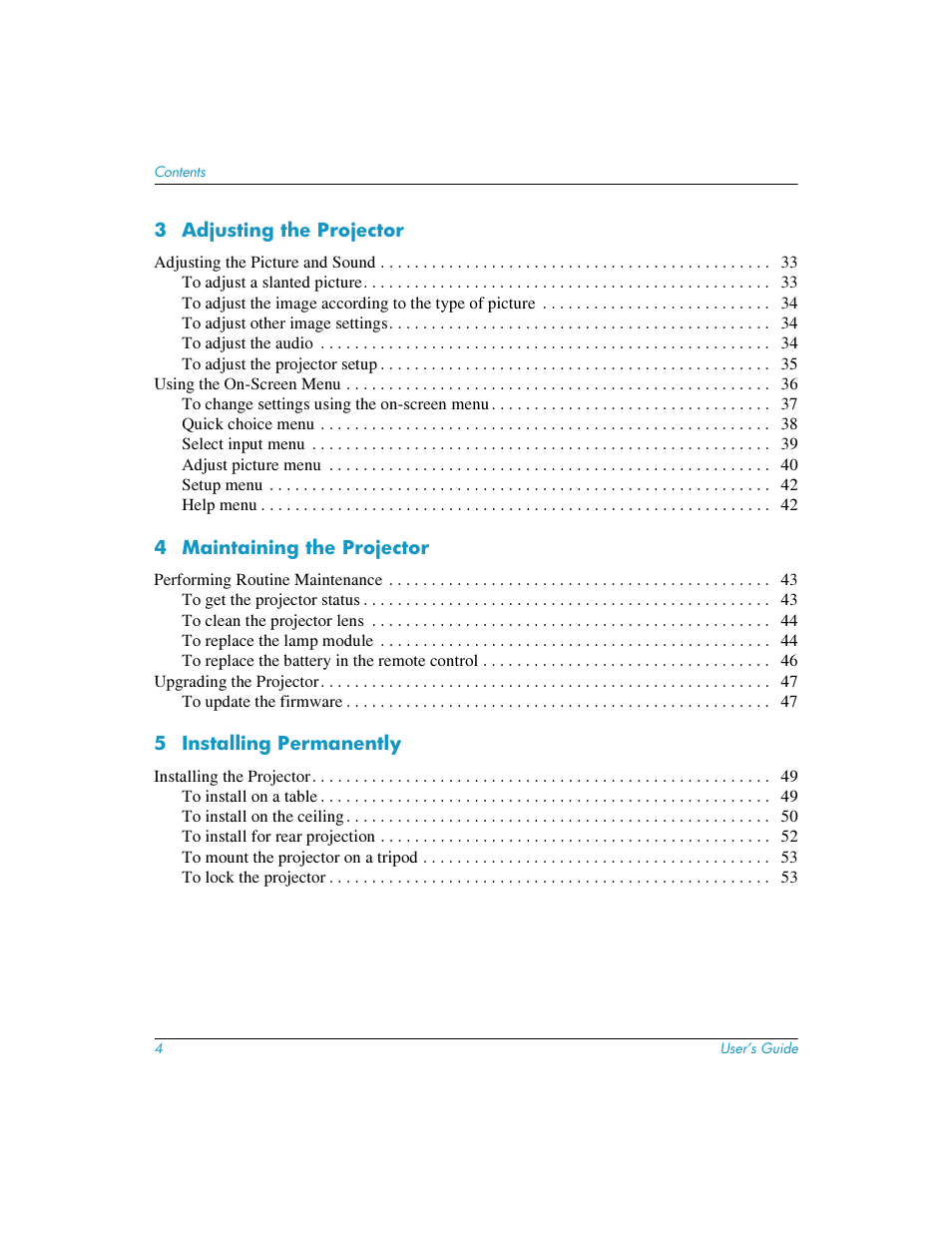 HP mp3220 series User Manual | Page 4 / 78