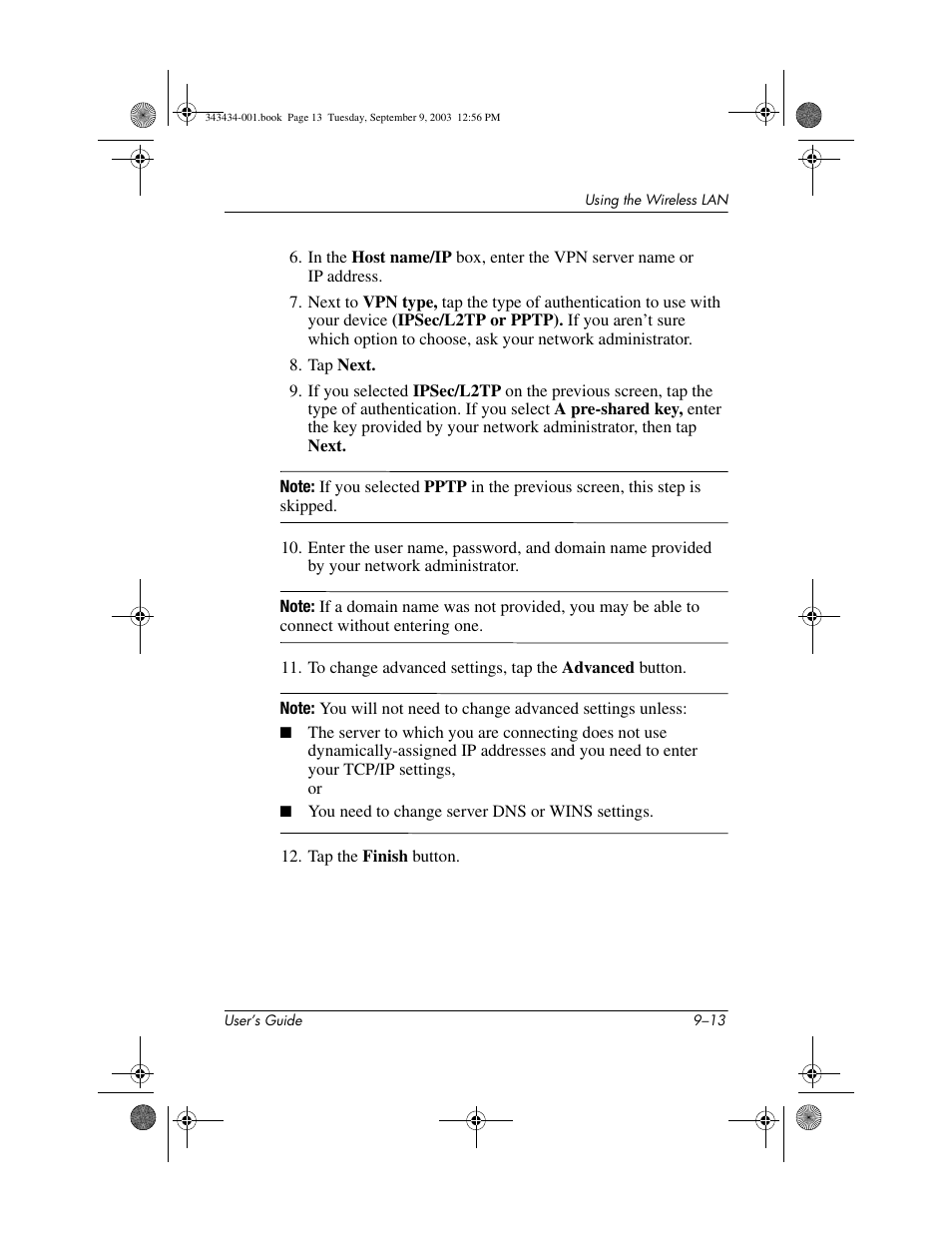 HP h4000 Series User Manual | Page 118 / 143
