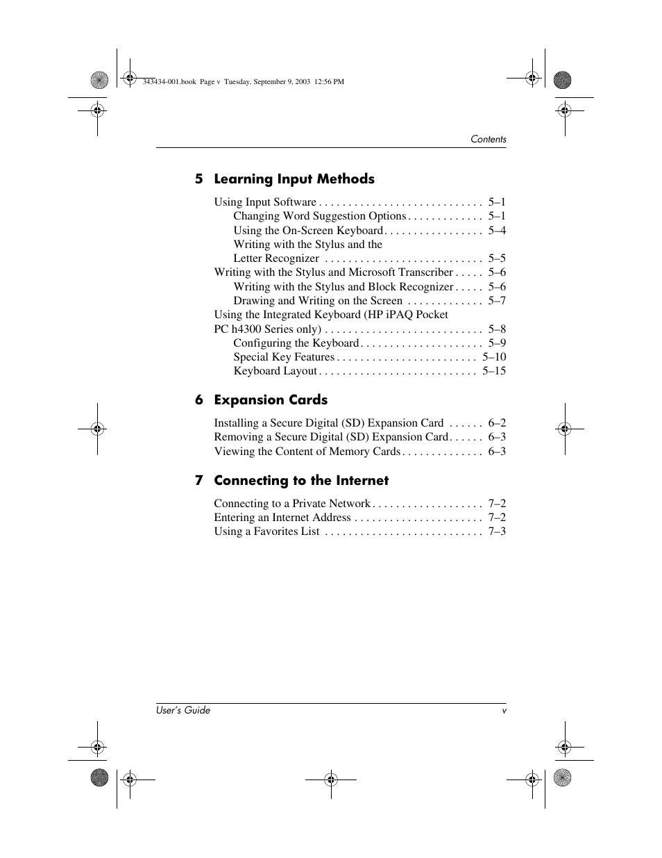 HP h4000 Series User Manual | Page 5 / 143