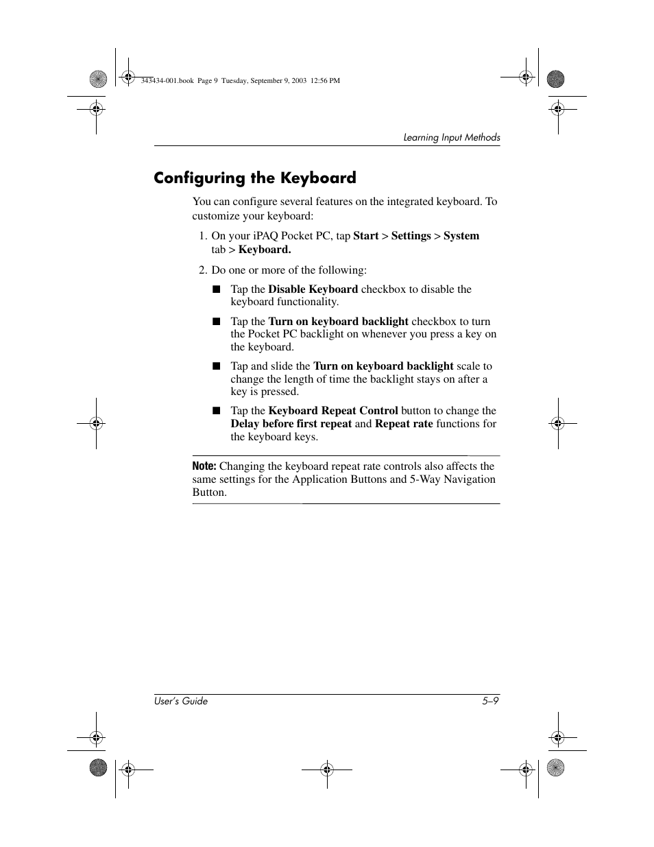 Configuring the keyboard, Configuring the keyboard –9 | HP h4000 Series User Manual | Page 62 / 143