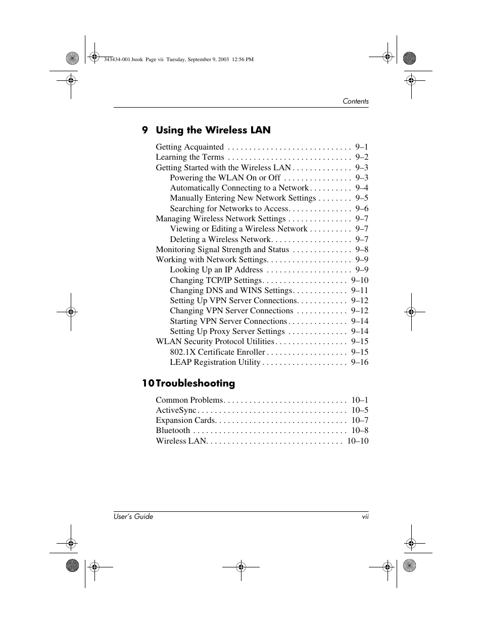 HP h4000 Series User Manual | Page 7 / 143