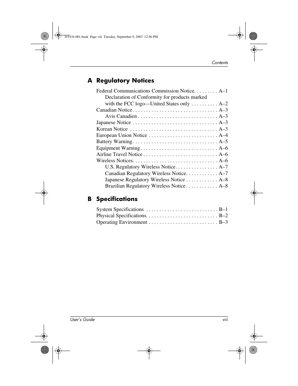 HP h4000 Series User Manual | Page 8 / 143