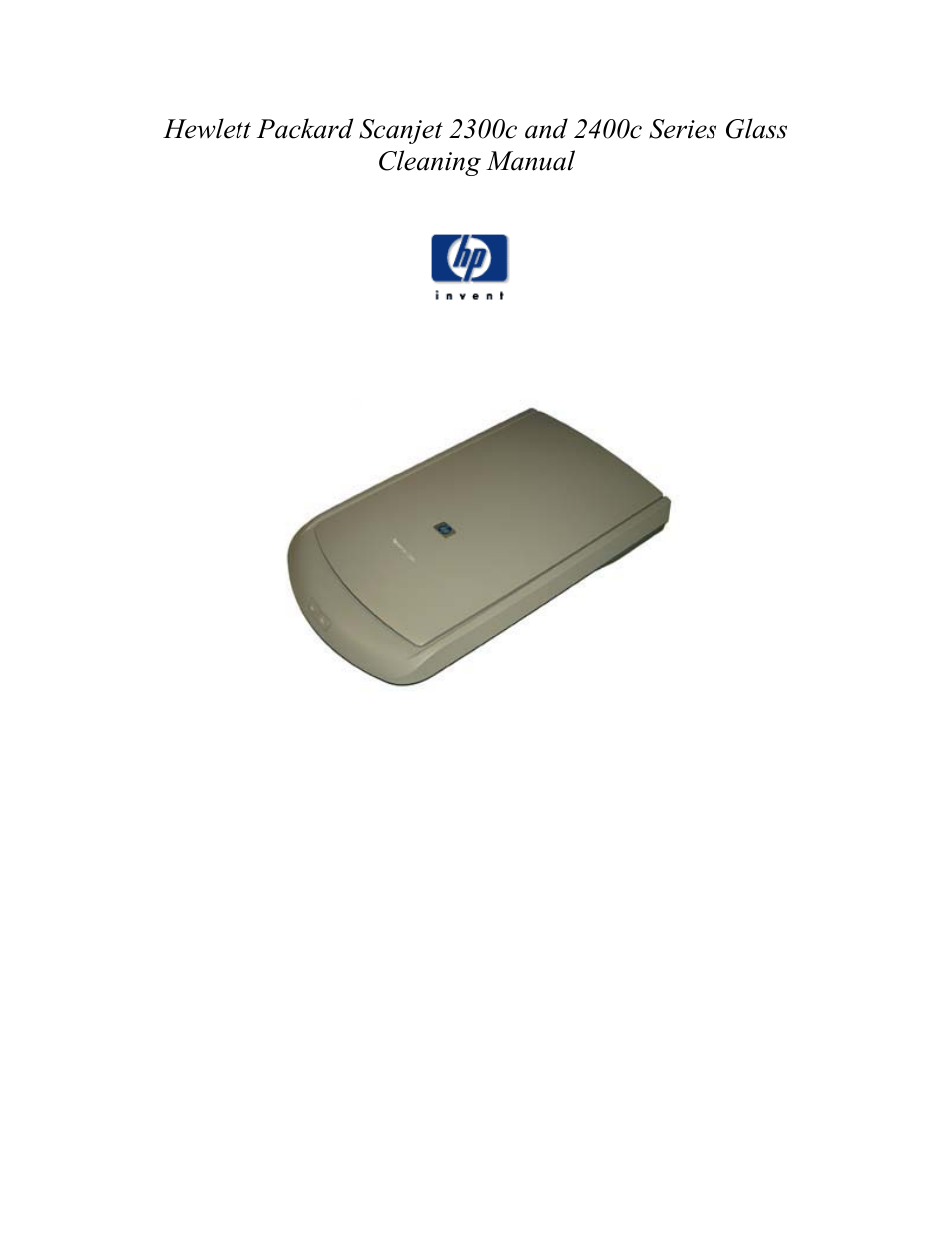 HP 2300c User Manual | 7 pages