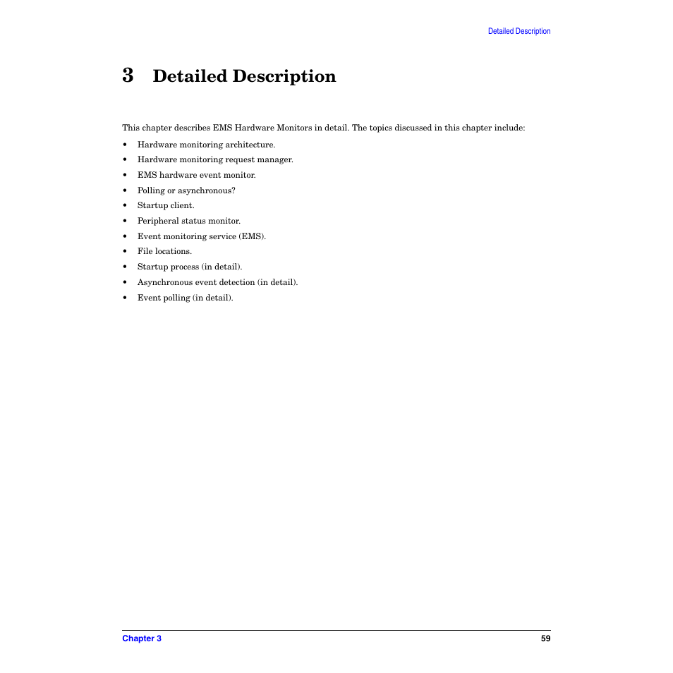 3 detailed description, Detailed description | HP B6191-90029 User Manual | Page 59 / 140