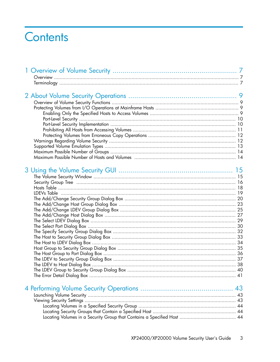 HP STORAGEWORKS XP24000 User Manual | Page 3 / 76