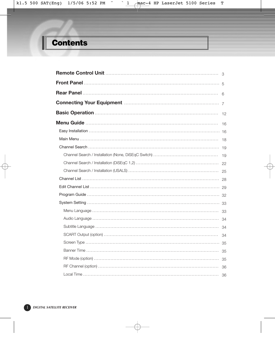 HP KSC-570 User Manual | Page 6 / 58